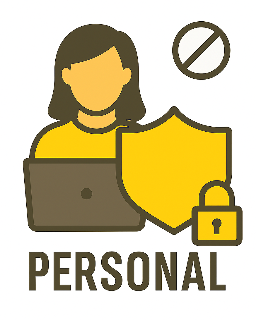 Personal - Your everyday shield. Plug-and-play privacy for your computer. 